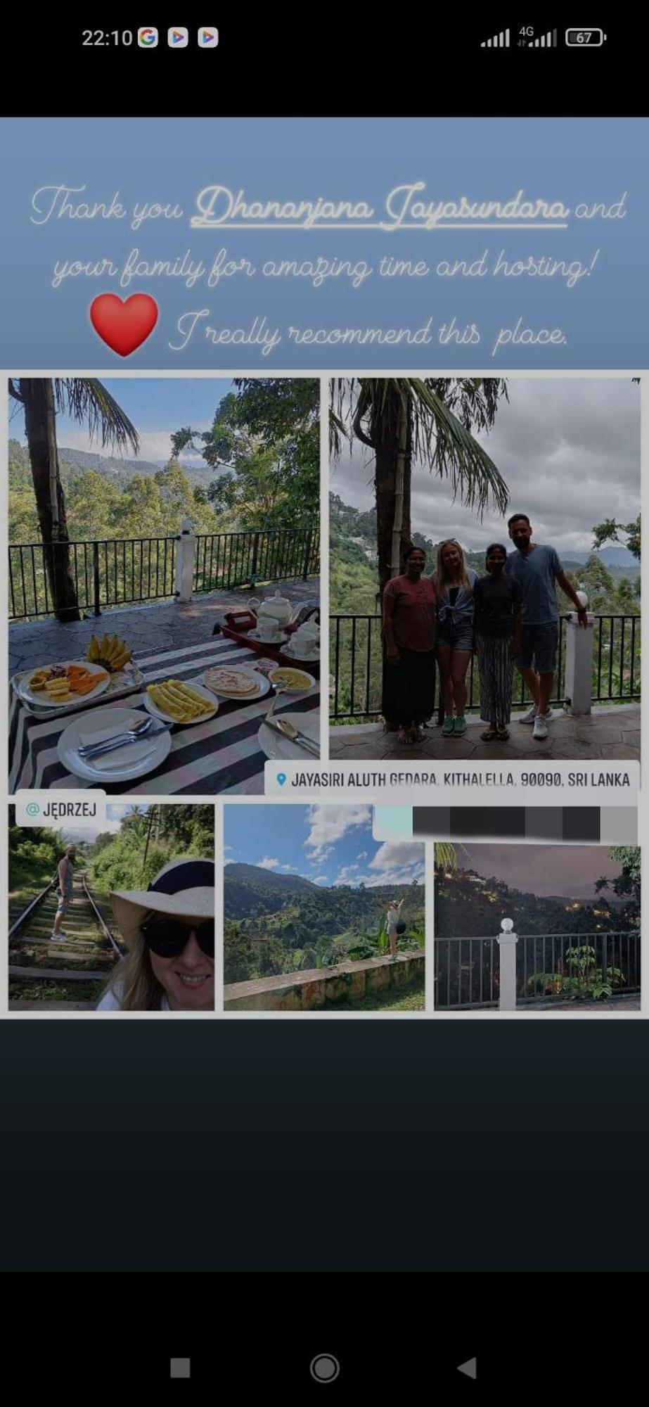 Rose Dale Homestay Ella Εξωτερικό φωτογραφία
