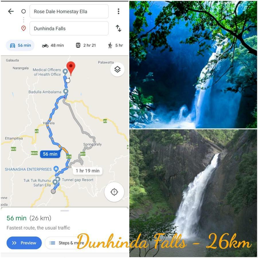Rose Dale Homestay Ella Εξωτερικό φωτογραφία