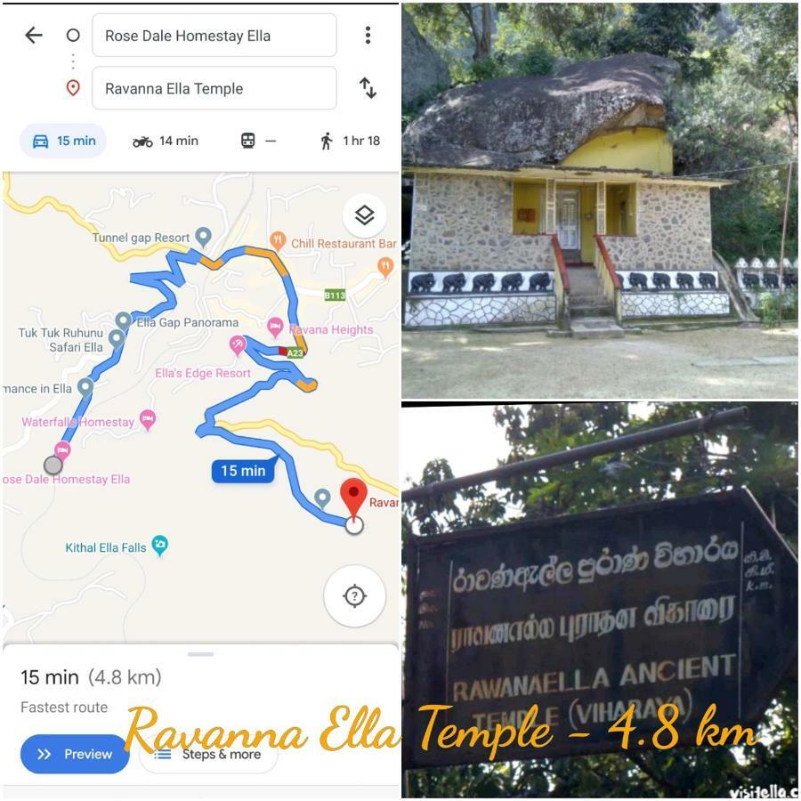 Rose Dale Homestay Ella Εξωτερικό φωτογραφία