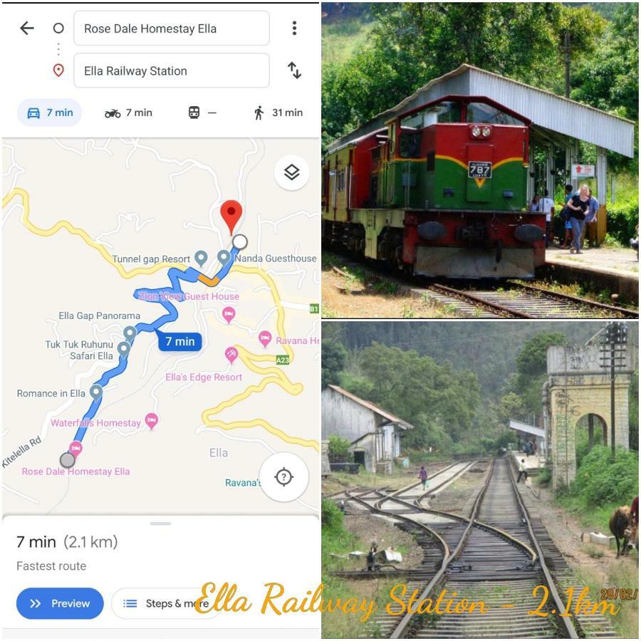 Rose Dale Homestay Ella Εξωτερικό φωτογραφία